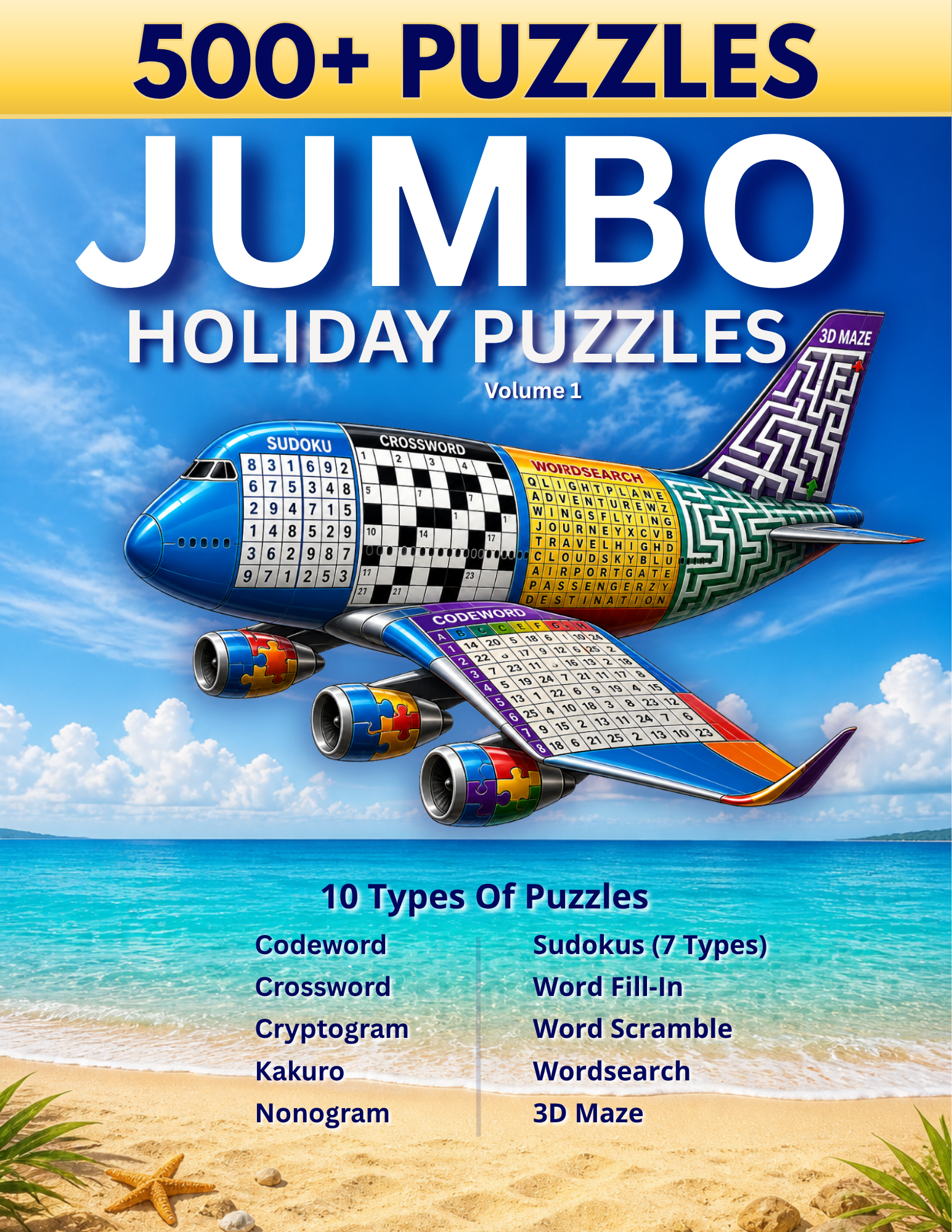 Jumbo Holiday Puzzles Volume 1